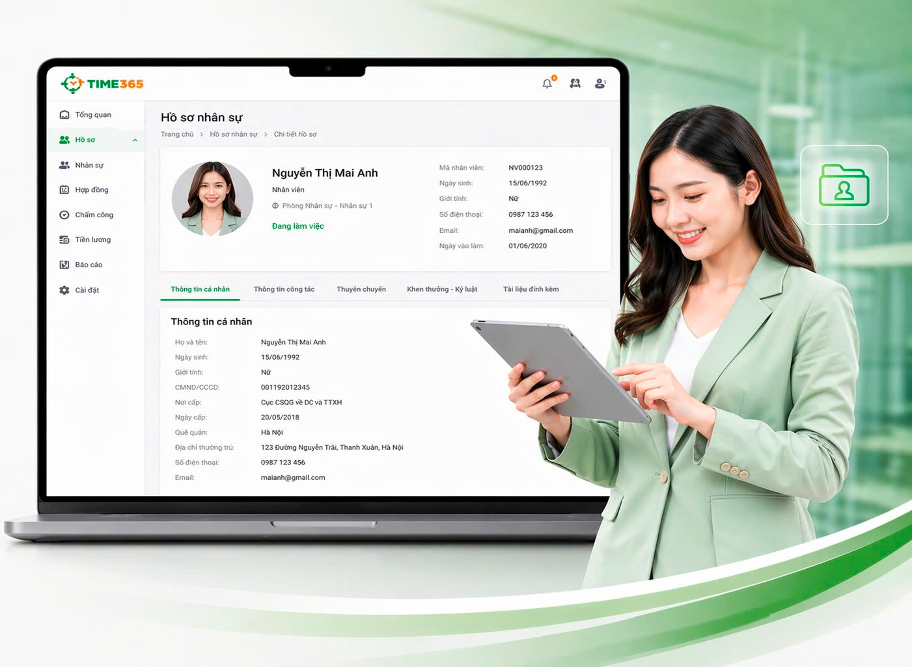 Quản lý hồ sơ nhân sự
